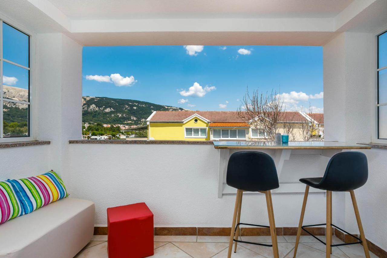 Apartments Villa Anna Baška Exteriör bild