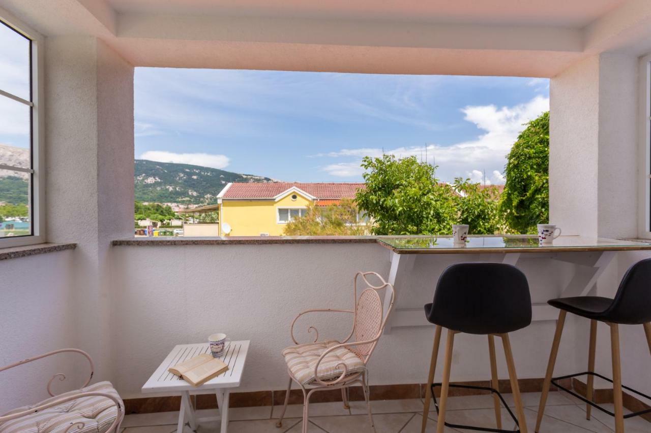 Apartments Villa Anna Baška Exteriör bild